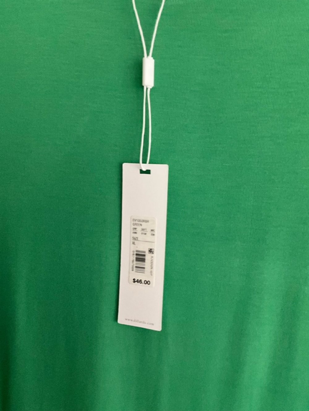 Every Everyday Crewneck Short Sleeve Tee Kelly Green XL - Picture 2 of 7